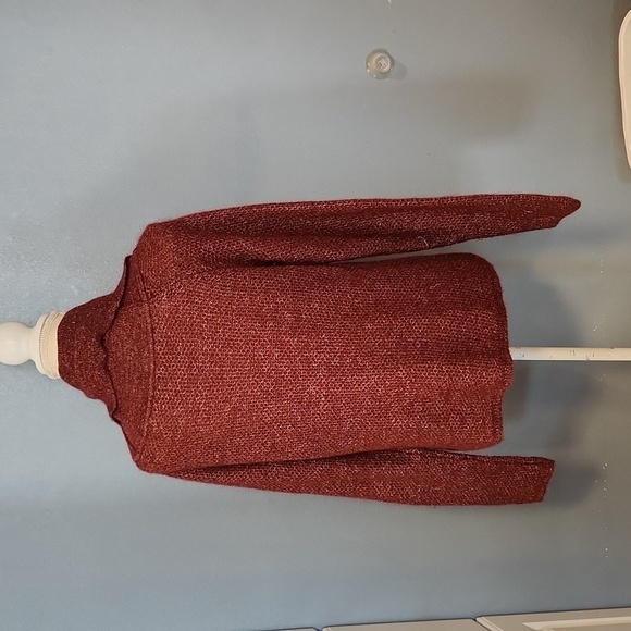 Victoria's Secret Moda International Mohair metallic gold cowl neck swea… - Picture 3 of 7